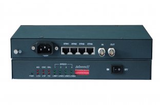 Framed E1 to 4xEthernet 10/100 BaseT converter wholesalers