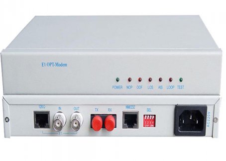 China E1 fiber optic modem exporter