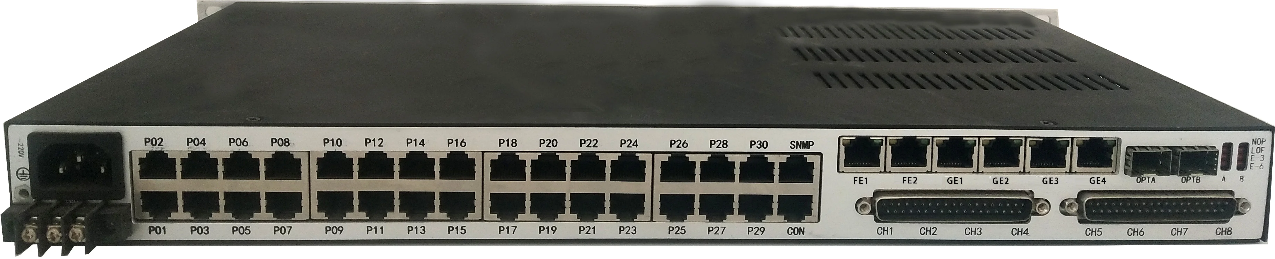 IDM OMP4000-8E1-24 Ultra-Broadband Integrated Service Optical Multiplexer