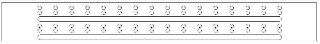 IDM-16E1 Digital Distribution Frame Rear Panel Diagram