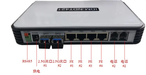 IDM NTD421多业务电话光端机