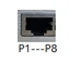 P1 is the downstream audio interface, defined as follows: