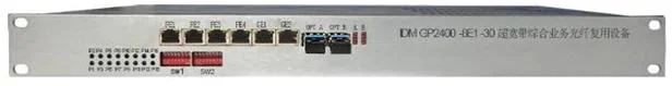 IDM GP2400-8E1-30 Ultra-Broadband Integrated Service Optical Multiplexer