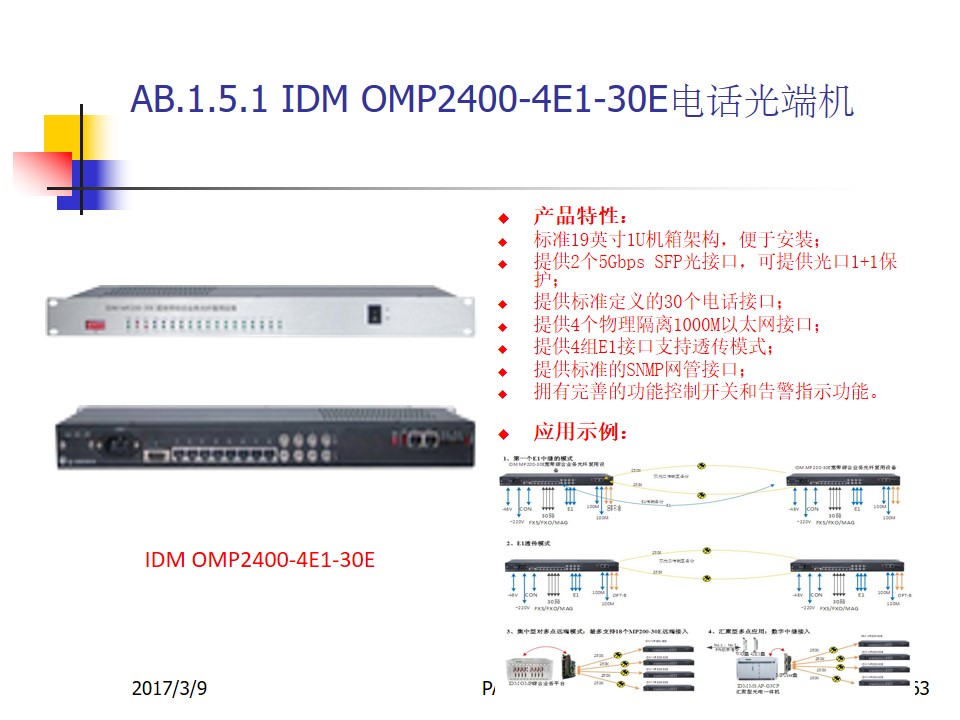 Physically Isolated Gigabit Telephone Optical Terminal