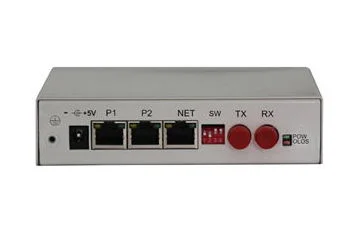 IDM-NT202EM Desktop Dual-Channel EM 2/4-Wire Audio Optical Terminal