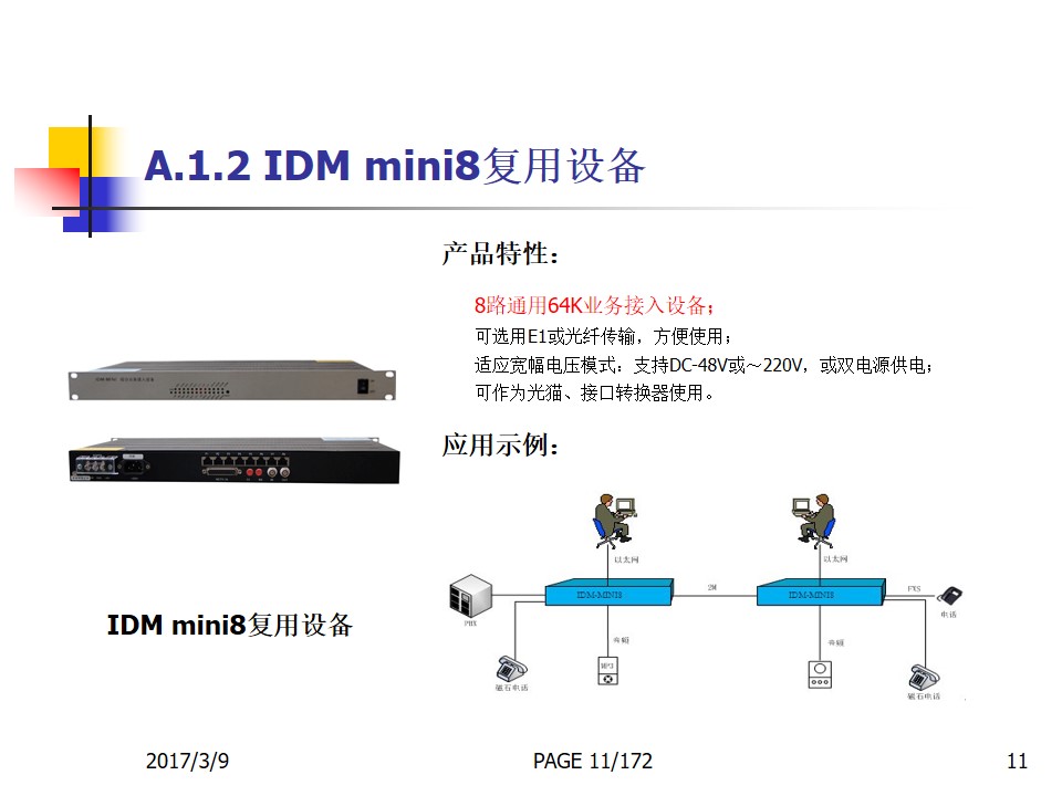 IDM-TDE Multiplexer