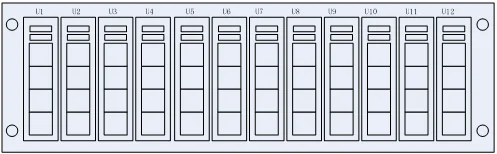Centralized IDM HZD01-28 Elevator Intercom Digital Concentrator