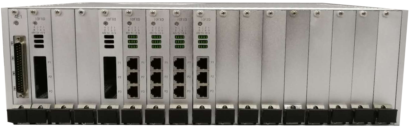 IDM OMP3500-180物理隔离千兆以太网光端机前面板