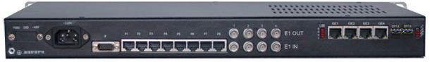 IDM GP-4000 Ultra-Broadband Integrated Service Optical Multiplexer Rear Panel.JPG