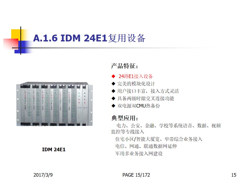 IDM DXC5000 Multiplexer