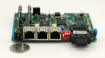 IDM-NT202EM Desktop Dual-Channel EM 2/4-Wire Audio Optical Terminal