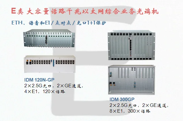 Gigabit Optical Terminal Series