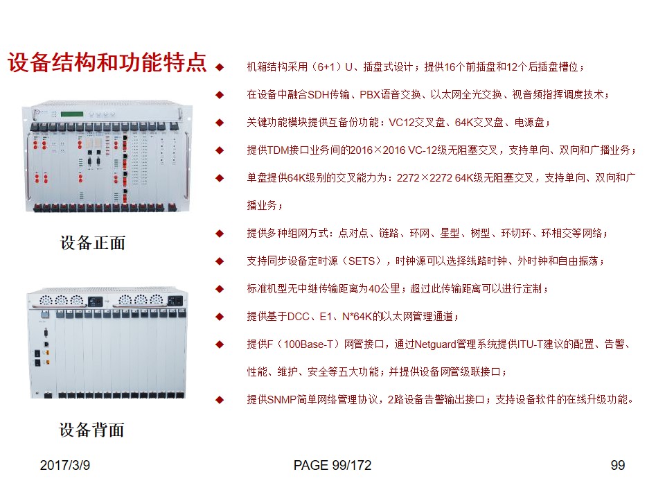 SDH Optical Transmission Equipment