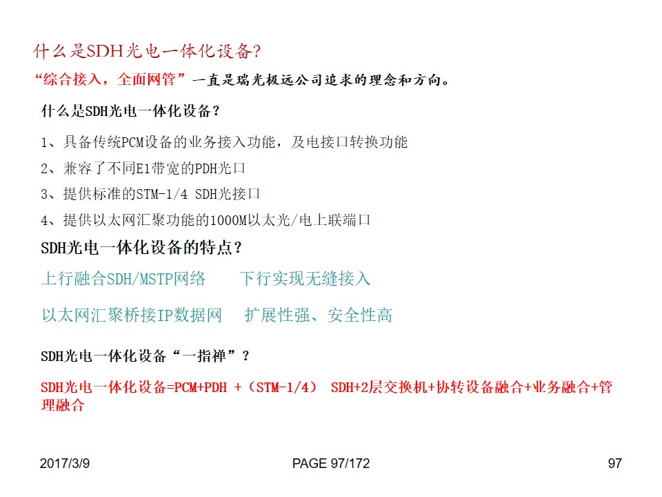 SDH Optical Transmission Equipment