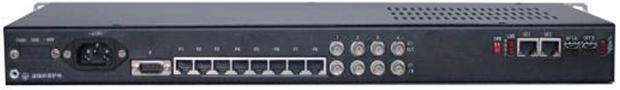 IDM GP-2000 ultra-broadband integrated service optical multiplexing equipment rear panel.JPG