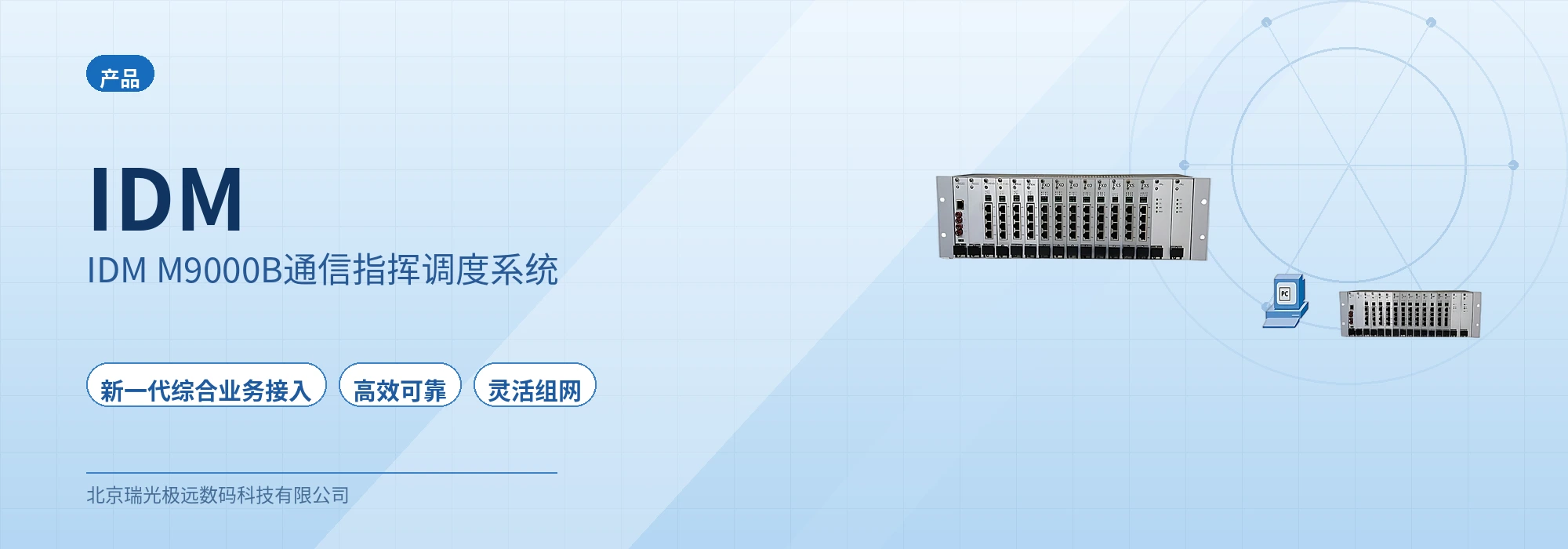 IDM M9000B通信指挥调度系统 设备主图