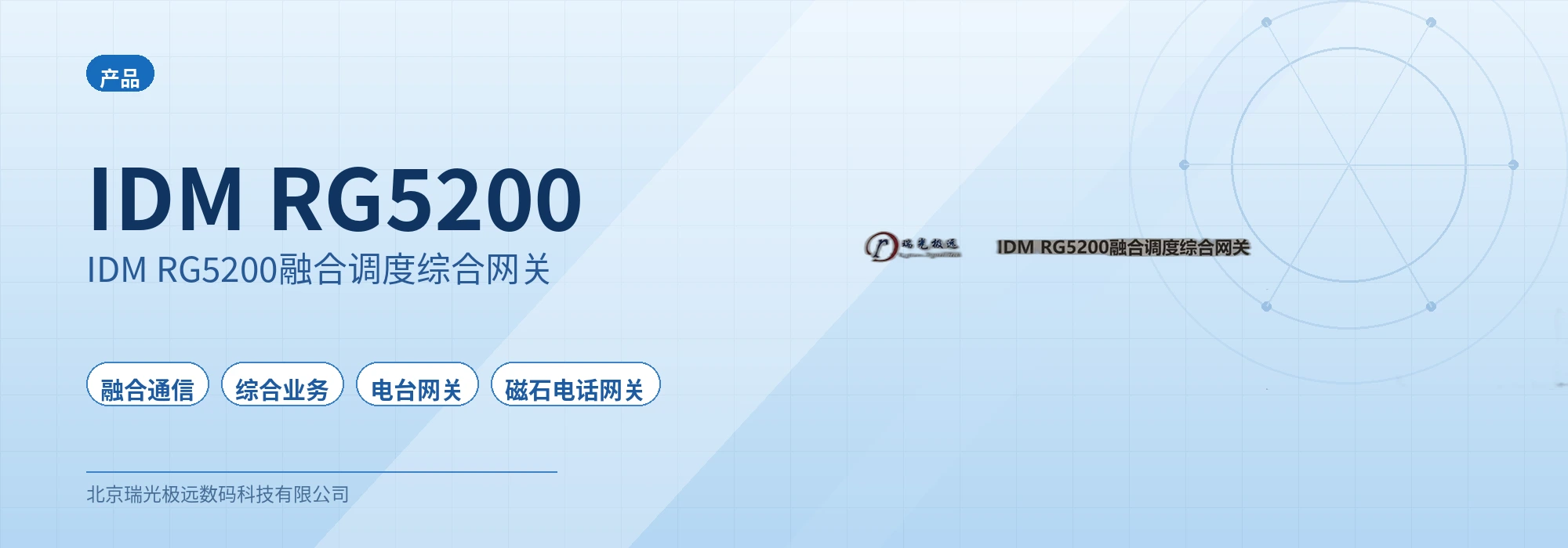 IDM RG5200融合调度综合网关 设备主图