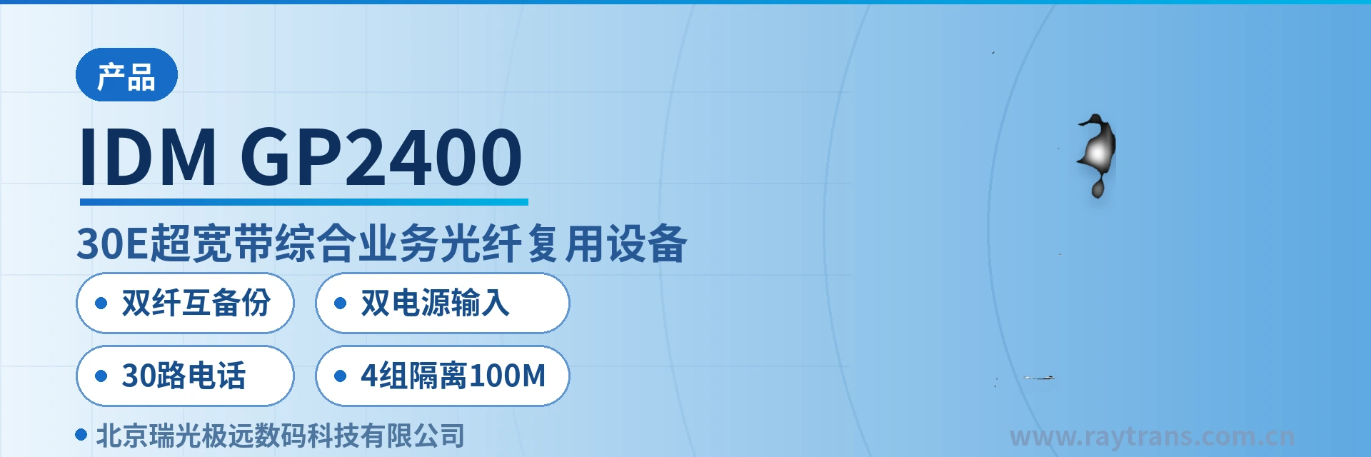 IDM GP2400 光端机 | 电话光端机 | 多业务光端机 | 光端机厂家 | 瑞光极远 设备主图