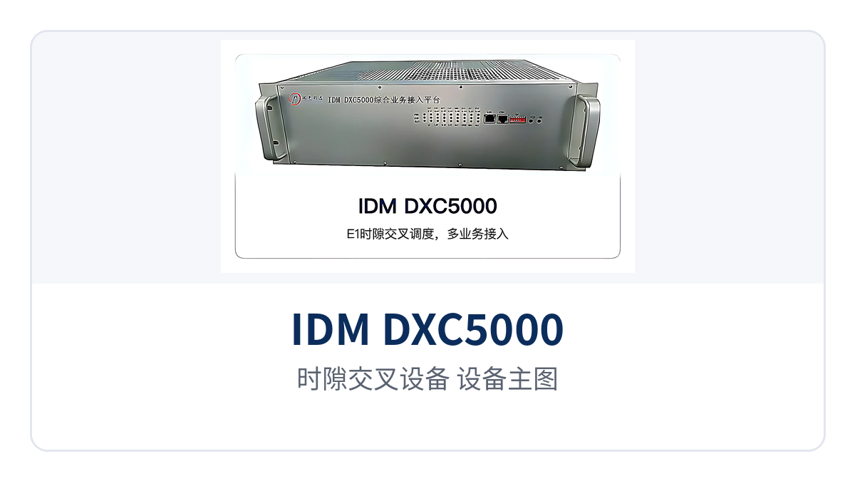 Time-Slot Cross-Connect Equipment Main Product Image